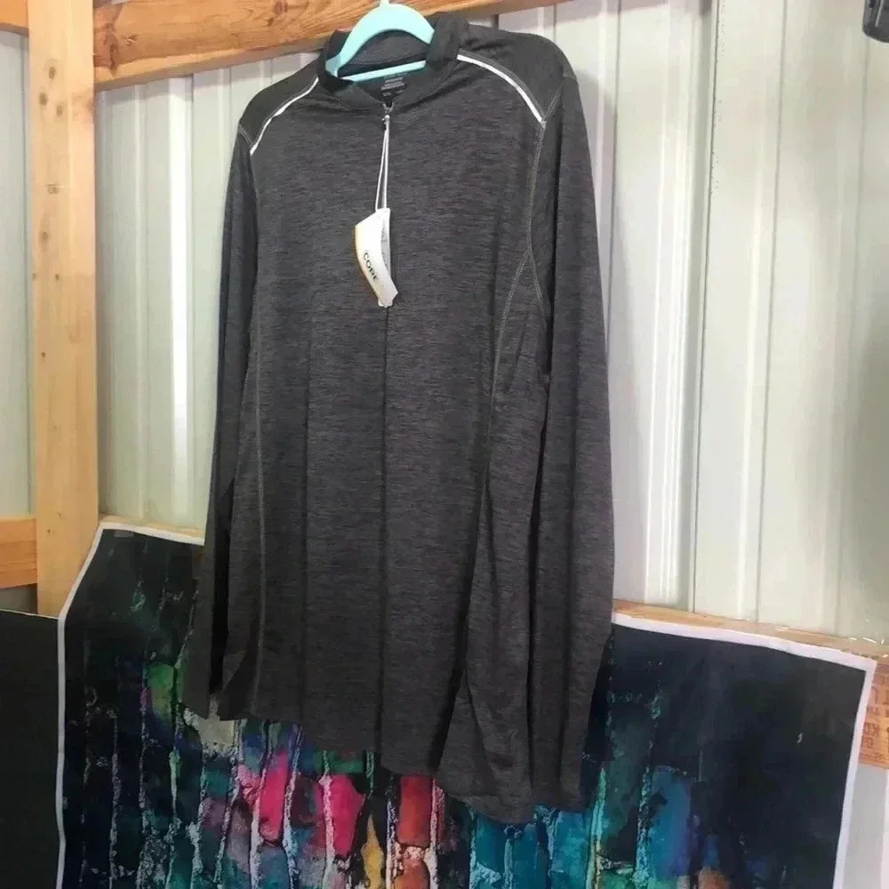 Core 365 carbon gray heather activewear ladies XL